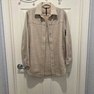 MPG.- Fleece Shirt Jacket - Beige